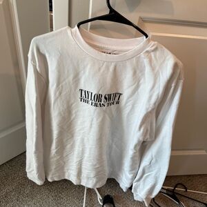 Taylor Swift White Sweatshirt